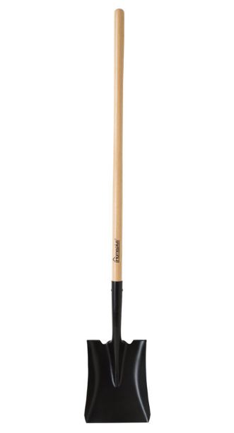 Showel Square Point Steel 47 In Wood Handle