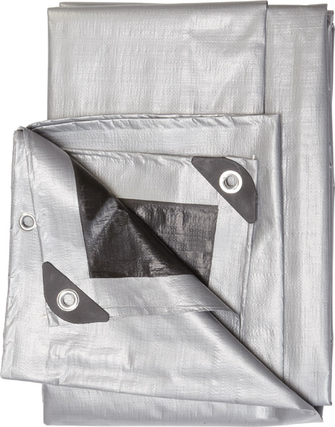 Ace Tarp Silver-Black 20Ft X 30Ft (6.1M X 9.14M) 8.5Ml 153G.