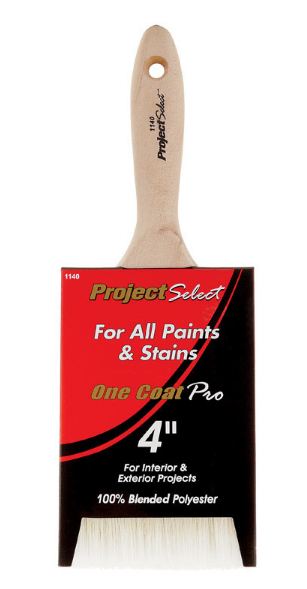 Select Paint Brush 10.2Cm (4In) Polyester Srt Bristle Ace Cancel