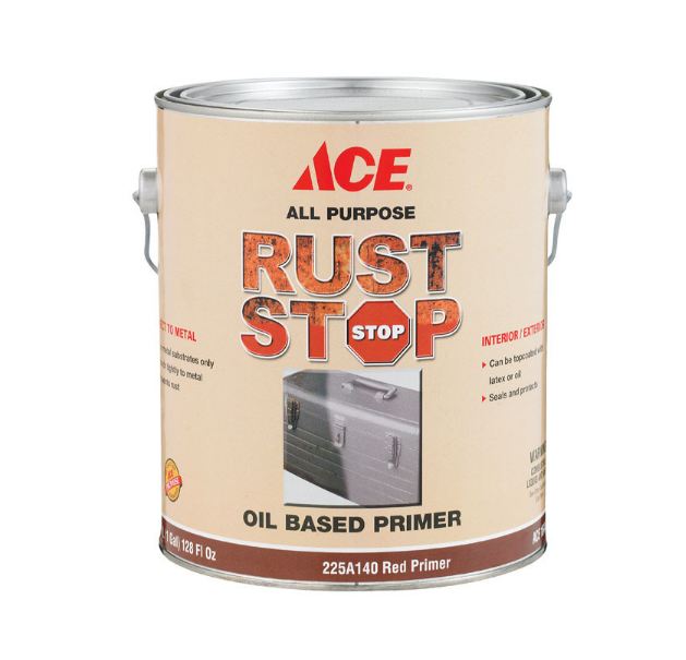 Ace Rust Stop Red Flat Alkyd Resin Oil Primer 1 gal.