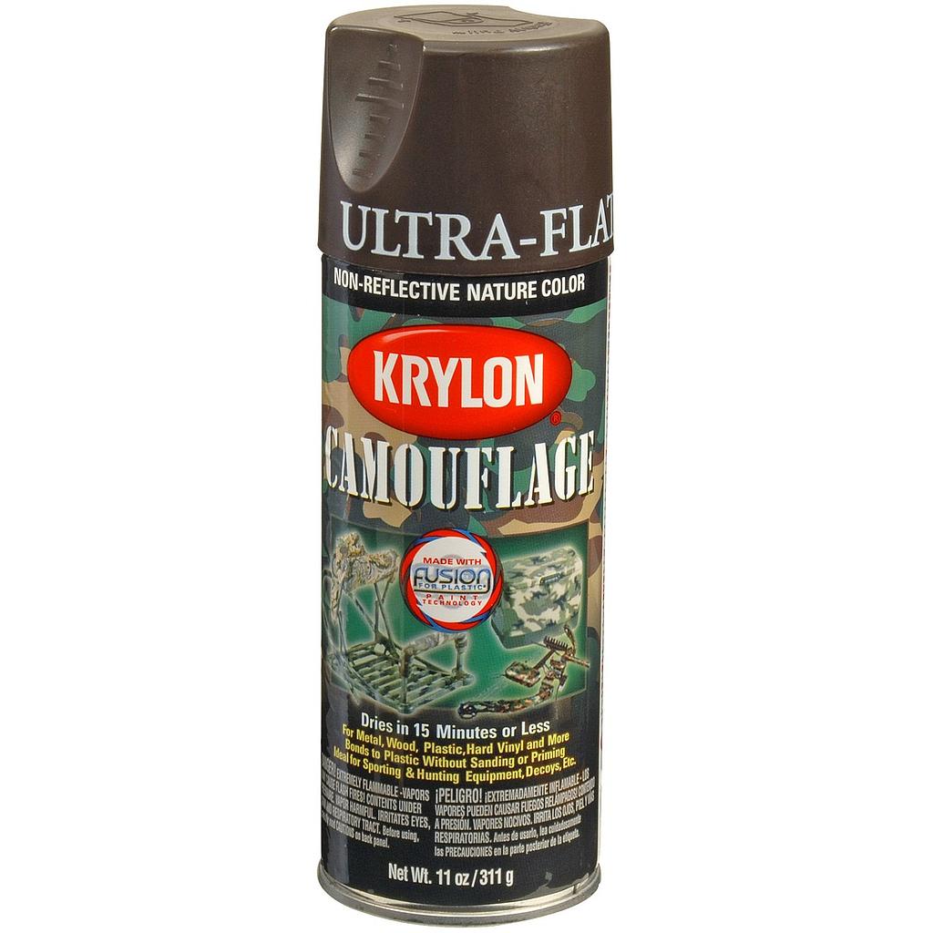 Sprypaint Camofl Brn12Oz