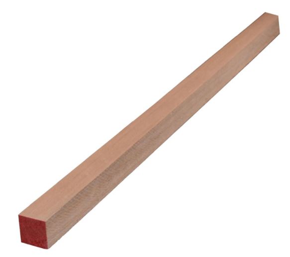Alexandria Moulding Square Hardwood Dowel 36 in. L 1 pk Red