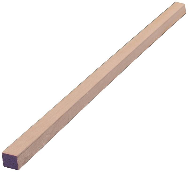Alexandria Moulding Square Hardwood Dowel 36 in. L 1 pk Purple