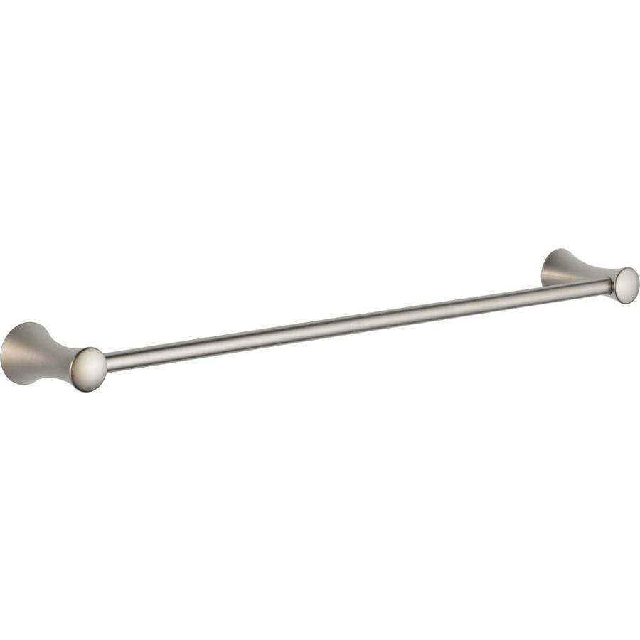 Delta Lahara Satin Towel Bar 24 in. L Die Cast Zinc