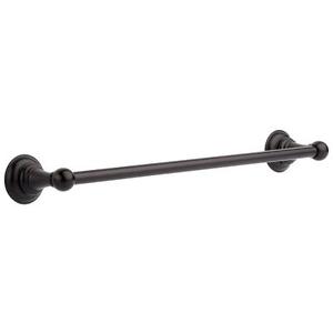 Franklin Brass Providence, Oil Rubbed Bronze Towel Bar 18 in. L Die Cast Zinc