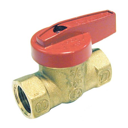 Valve Ball Gas Levr 3-8"