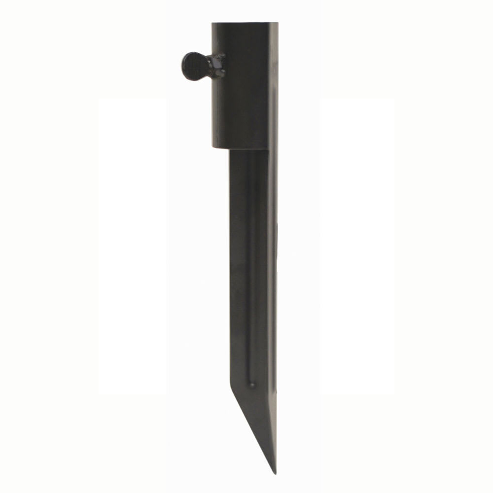 Torch Stake Metal Dia 4Cm X 27Cm Black Patio