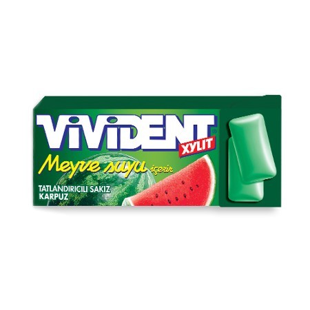Watermelon Vivident 12Pcs
