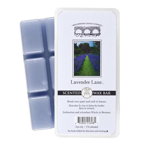 Bridgewater, Candle Scented Wax Bar- 2.6 Oz. - Lavender Lane