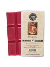 Bridgewater Candle, Scented Wax Bar 2.6 Oz. - Pomegranate