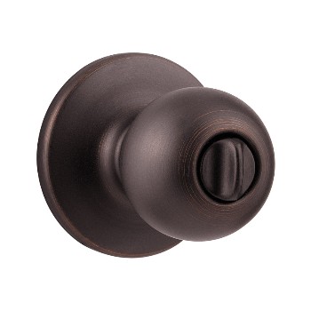 Kwikset 93001-867 Venetian Bronze Polo Bed/Bath Privacy Knob