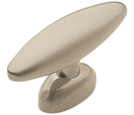 KNOB BULLET SATIN NICKEL