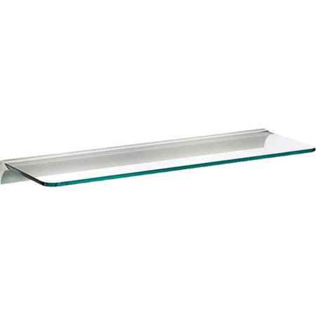 Bl Glass Shelf Std 24X8 Clear