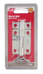 Barrel Bolt 3In (7.62Cm) Zinc Ace