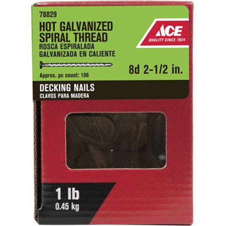 Ace Deck Nail 8D2.5Spl1#