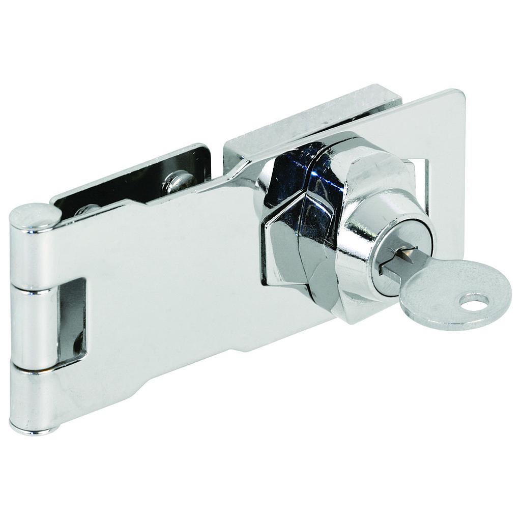Hasp Lock 4" Chrome