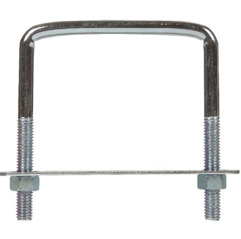 Square Bend U Bolt 4 3/4In (12.0Cm) Zinc Plated Steel Ace