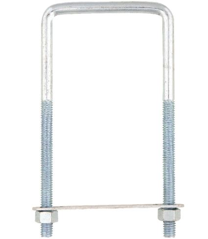 Square Bend U Bolt 7In (17.8Cm) Zinc Plated Steel Ace