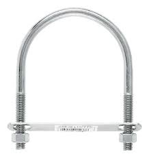 Ubolt 4 5/8In (11.7Mm) Zinc Plated Steel Ace