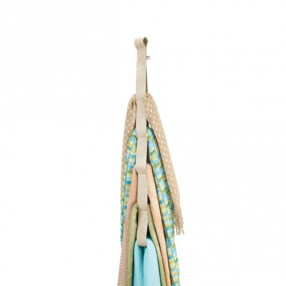 Lauren 5 Loop Scarf Hanger Cream
