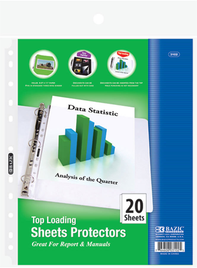 Bazic Top Loading Sheet