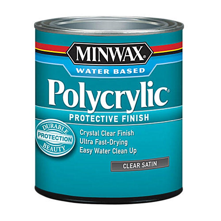 Mw Polycrylic Sat 1/2 Pt