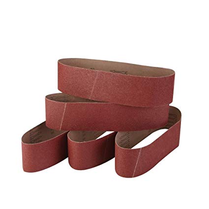 Medium Sandpaper Belt 120 Grit 5Pcs 3In X 18I Cancel