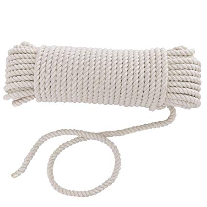 Coad Sash Braided Cotton 10Mm X 30M (3/8In X1.
