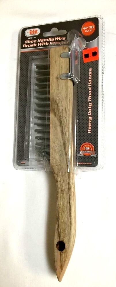 Shoe Handle Wire Brush
