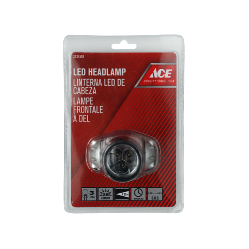 3 Led Head Light Plastic Ace