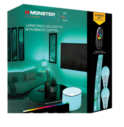 LARGE SPACE 2LED&amp;2BULBS                 