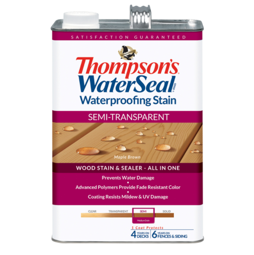 STAIN WTRPRF S-T MAPL GL                