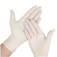DSP GLOVE LTX MD WHT PWD