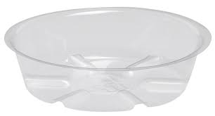 SAUCER VINYL CLR 6"D