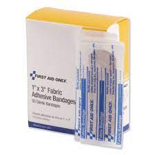 FABRIC BANDAGE 1"X3"BX50