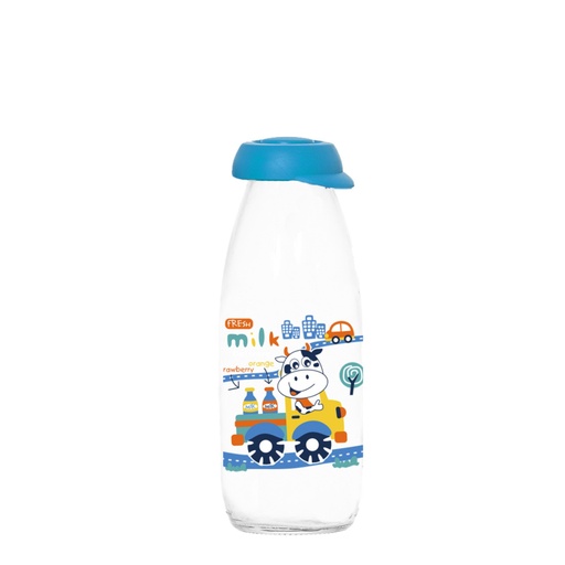 500 cc Decorated Bottle-Train