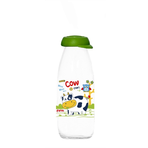 500 cc Decorated Bottle-Farm