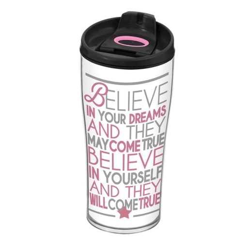 440 cc Decorated Coffee Mug-Believe