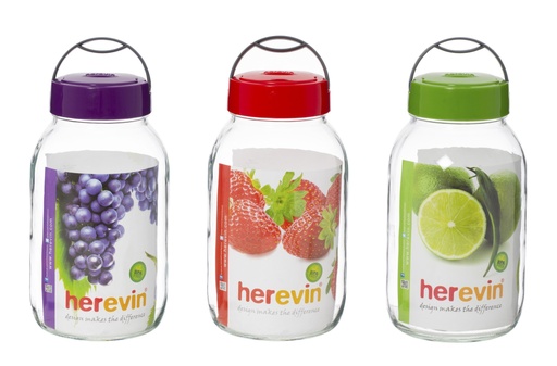 3 lt Plain Jar - Mix Colour