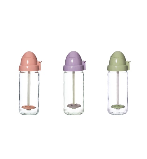 500 cc Oil Bottle-Shaker-Soft Mix Colour