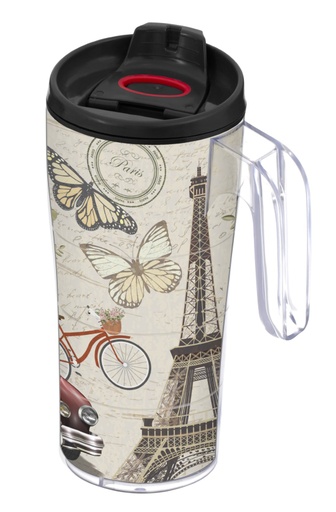 440 cc Coffee Mug with Handle - Paris