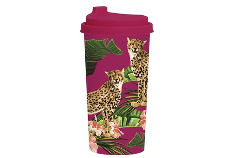 470 cc Coffee Cup-Leopard