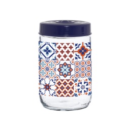 660 cc Decorated Jar-Mosaic