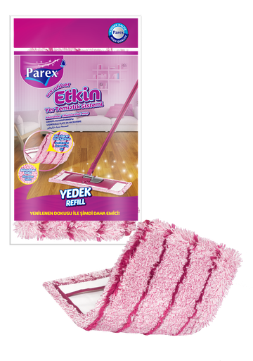 PAREX EFFECTIVE MICROFIBER  FLAT MOP -REFILL
