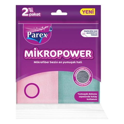 PAREX MİKROPOWER MICROFIBRE CLEANING CLOTH