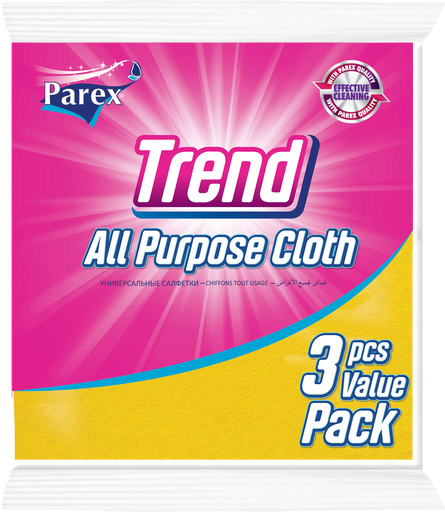 TREND CLEANING CLOTH 3 PIECES VALUE PACK
( 38cm x 30cm )