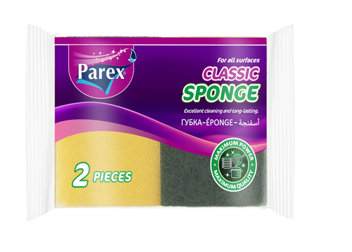 PAREX SPONGE GREEN 2 PIECES 
