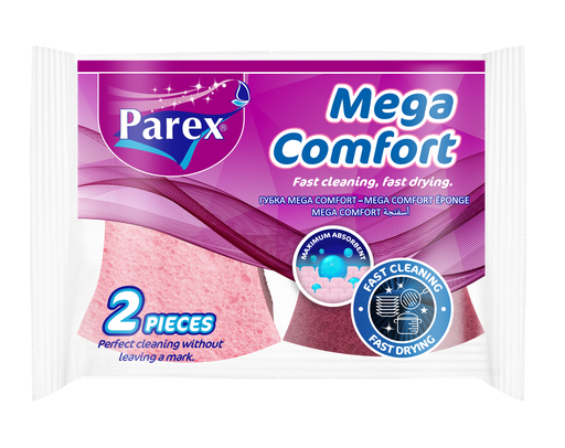 PAREX MEGA COMFORT NAIL SAVER SPONGE 2 PIECES