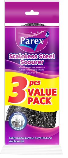 PAREX METALLIC SCOURER 3 PIECES