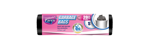 PAREX -  CLASSIC BLACK GARBAGE BAGS MINI (30pcs - 40x50cm 20L)